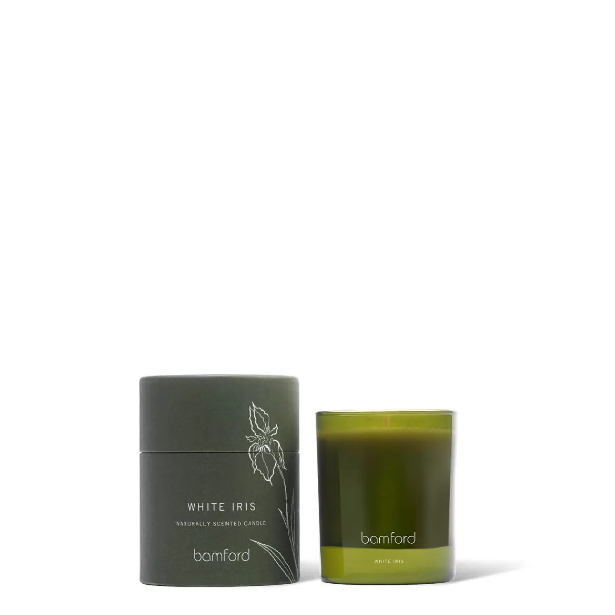 Bamford White Iris Flora Candle Small>Daylesford Organic Shop