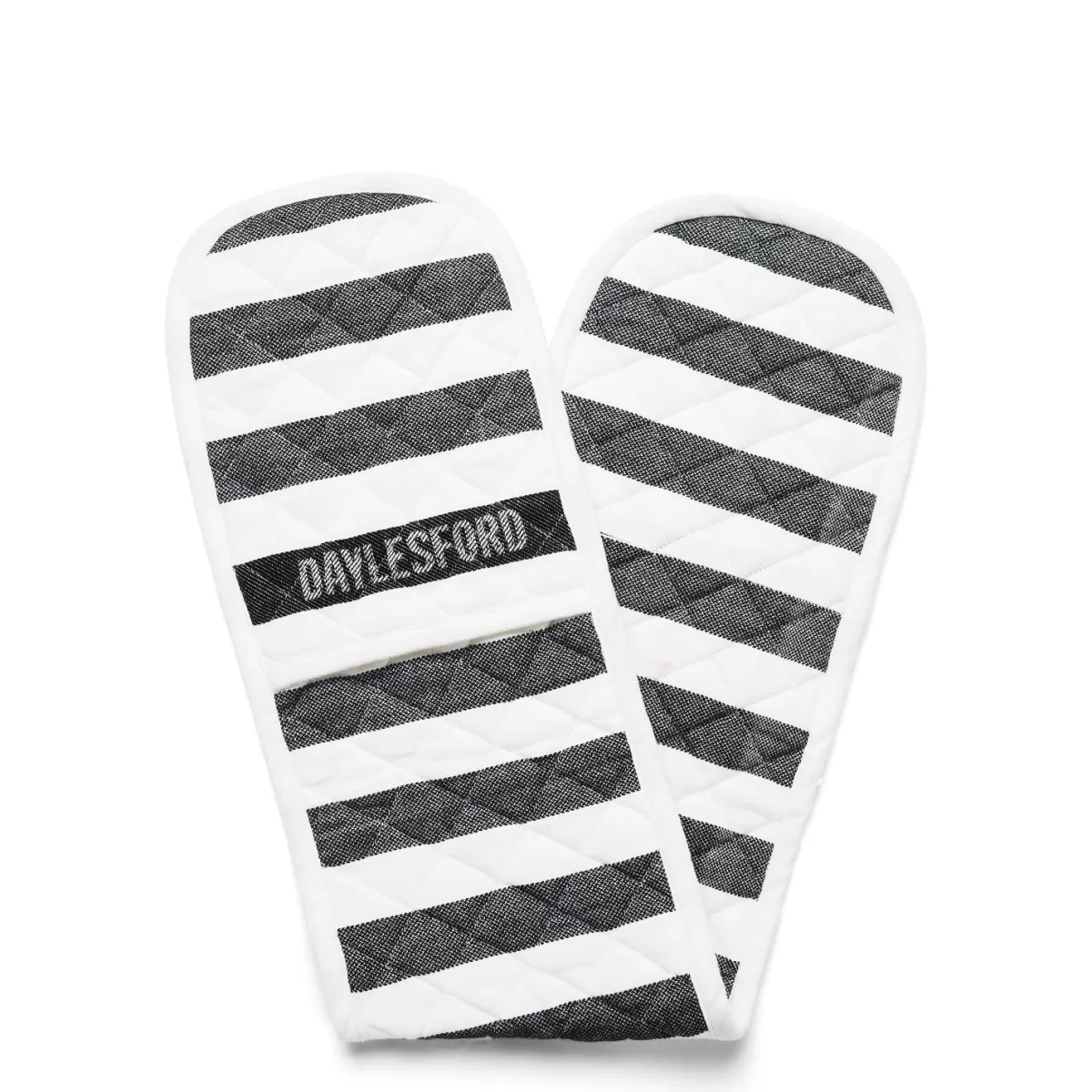 Black & White Stripe Double Oven Glove>Daylesford Organic New