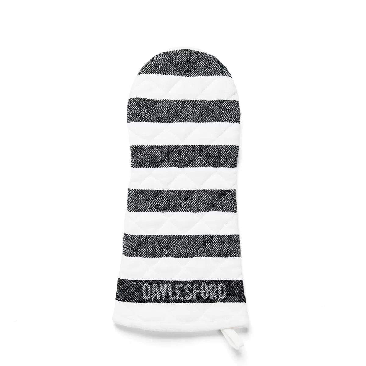 Black & White Stripe Oven Glove>Daylesford Organic Cheap