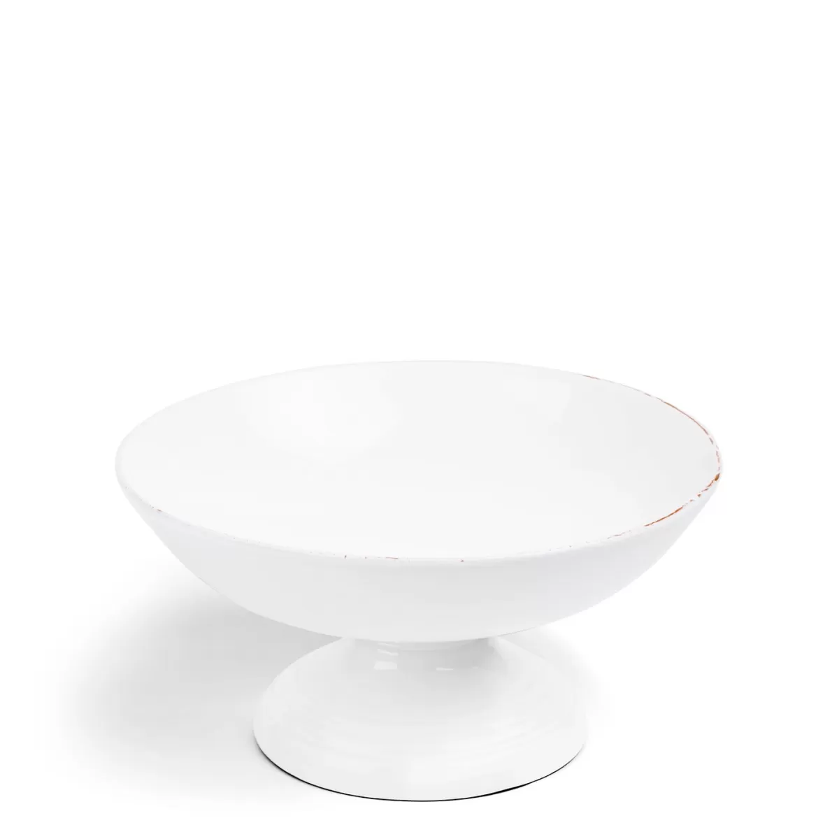 Campagna Footed Bowl White>Daylesford Organic Clearance