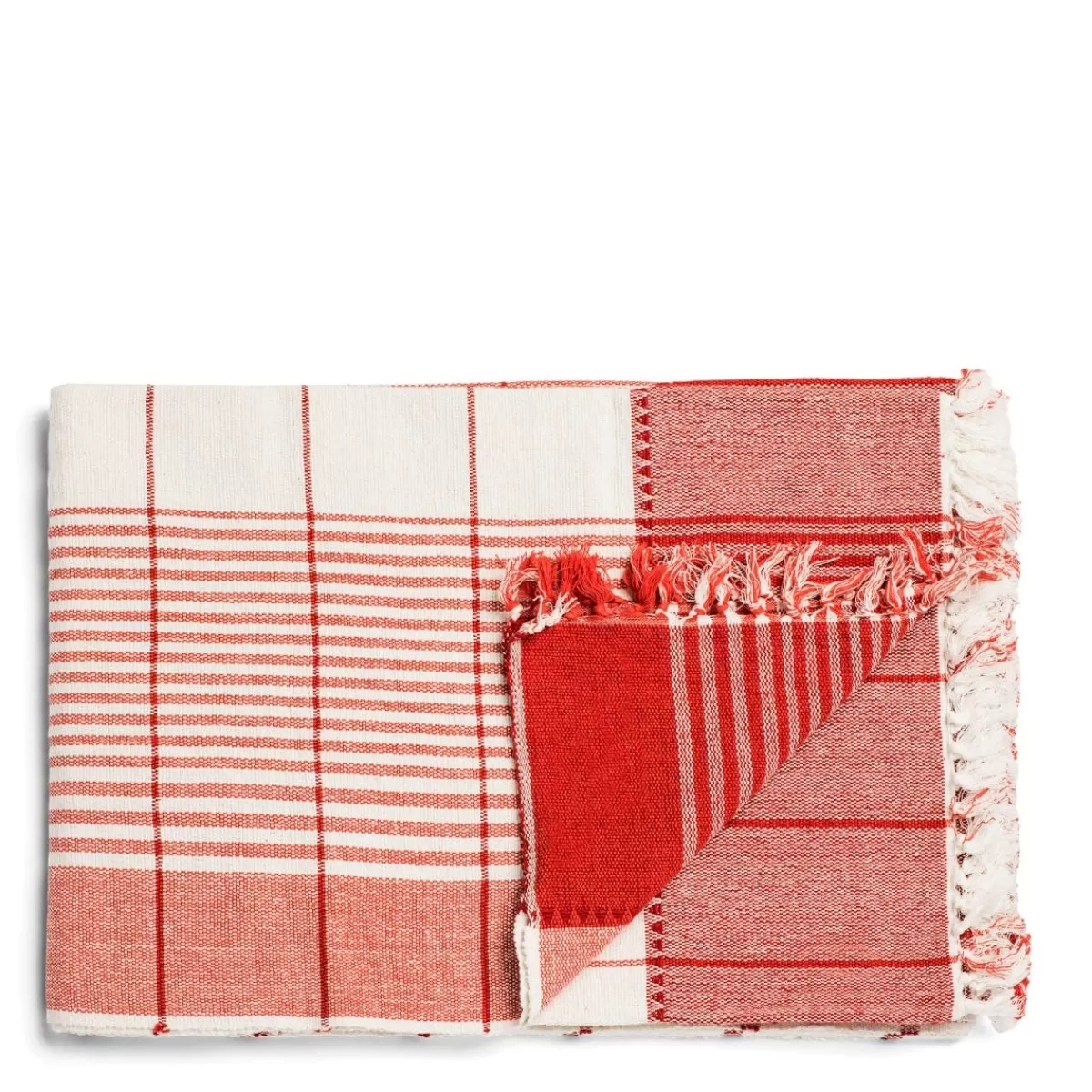 Checkmate Blanket Fox Red>Daylesford Organic Flash Sale