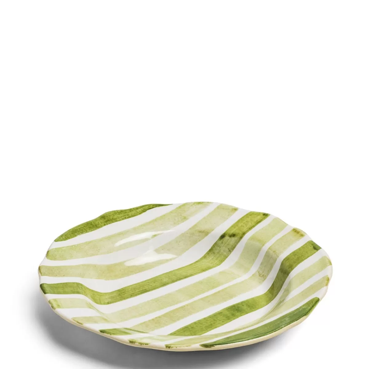 Circus Stripe Green Large Bowl>Daylesford Organic Fashion