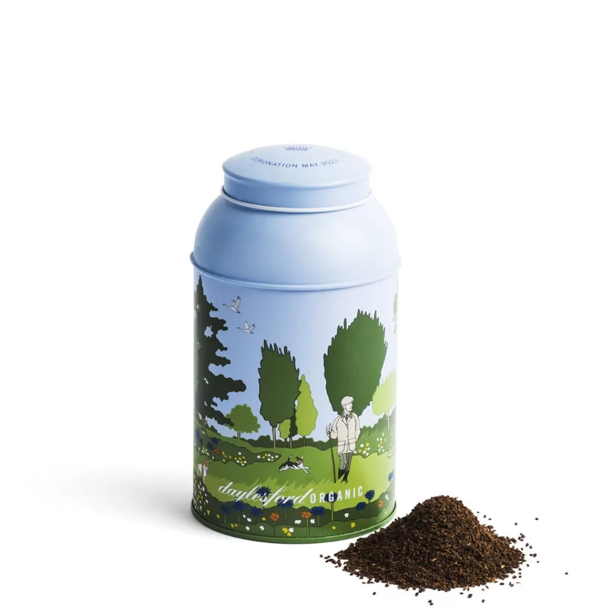 Coronation English Breakfast Loose Tea Caddy>Daylesford Organic Online