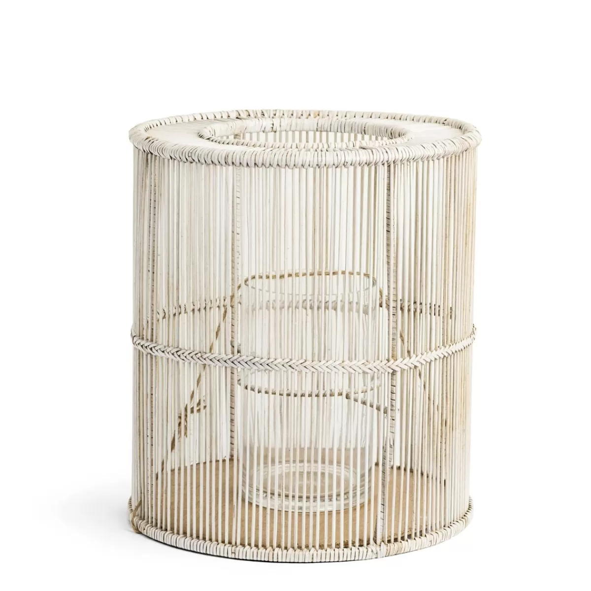 Cove Candle Holder White Wash Large>Daylesford Organic Cheap