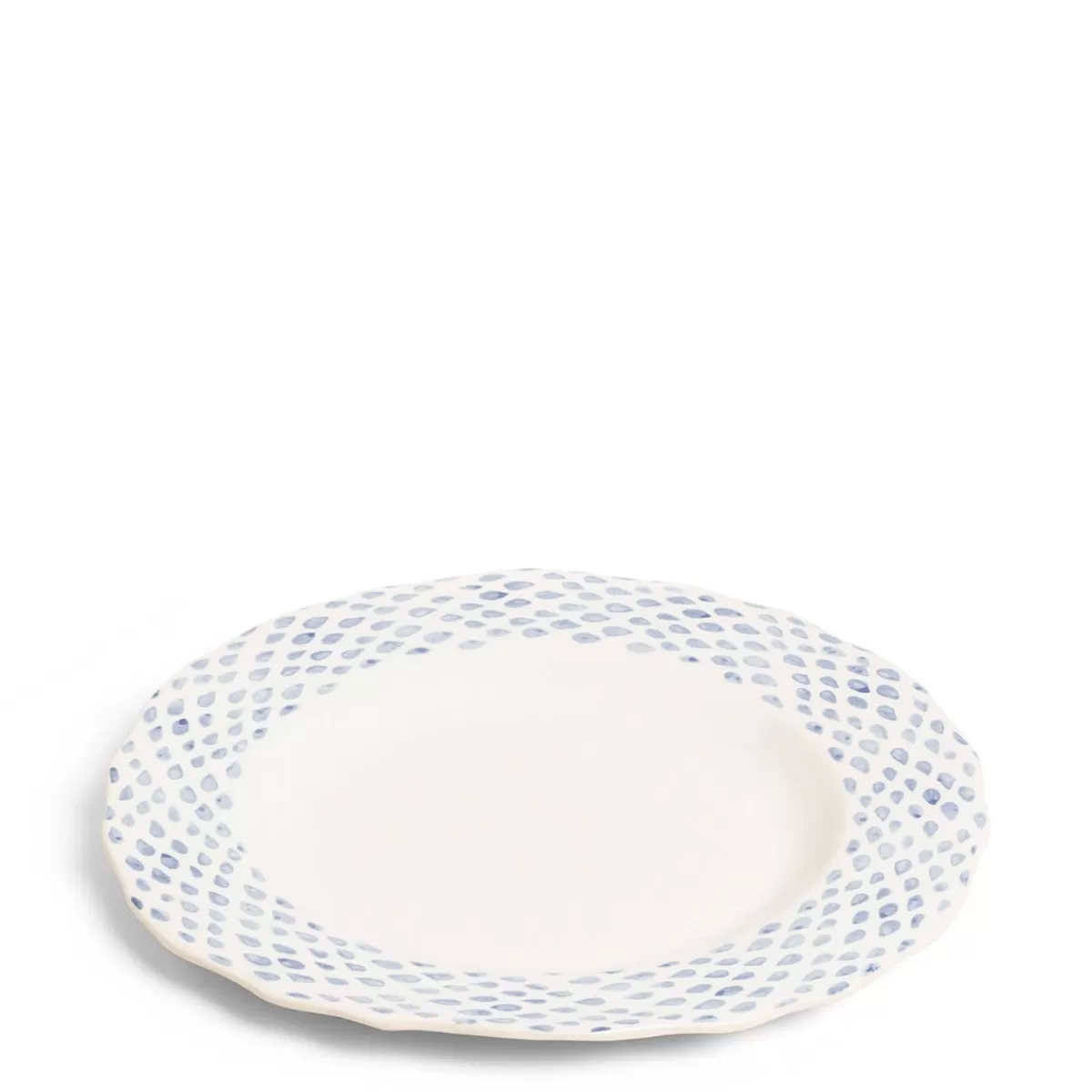 Dot Dinner Plate Blue>Daylesford Organic Cheap