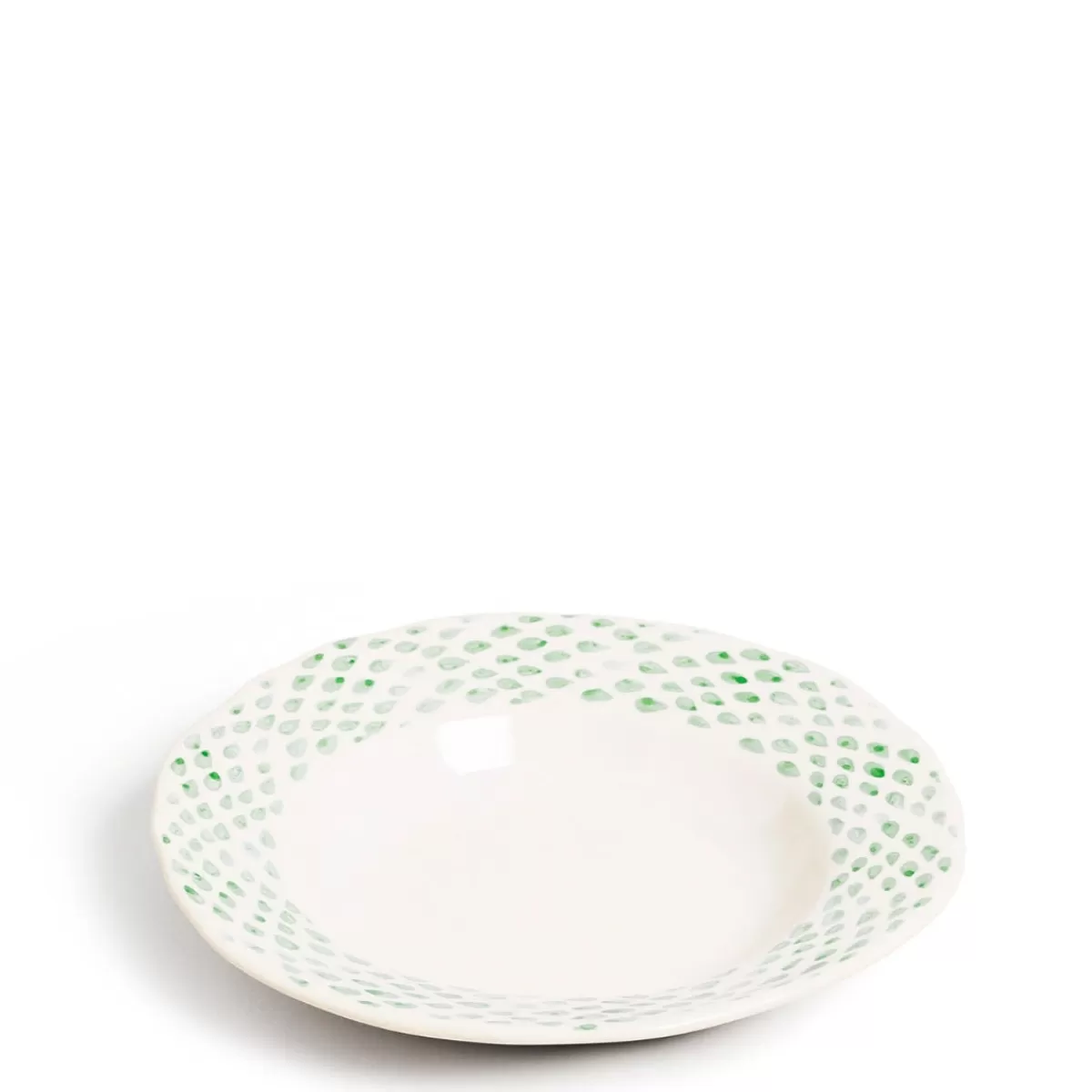 Dot Pasta Bowl Green>Daylesford Organic New