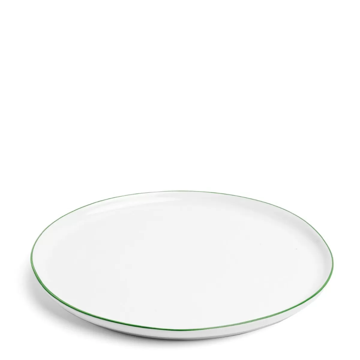 Edge Dinner Plate Dark Green>Daylesford Organic New