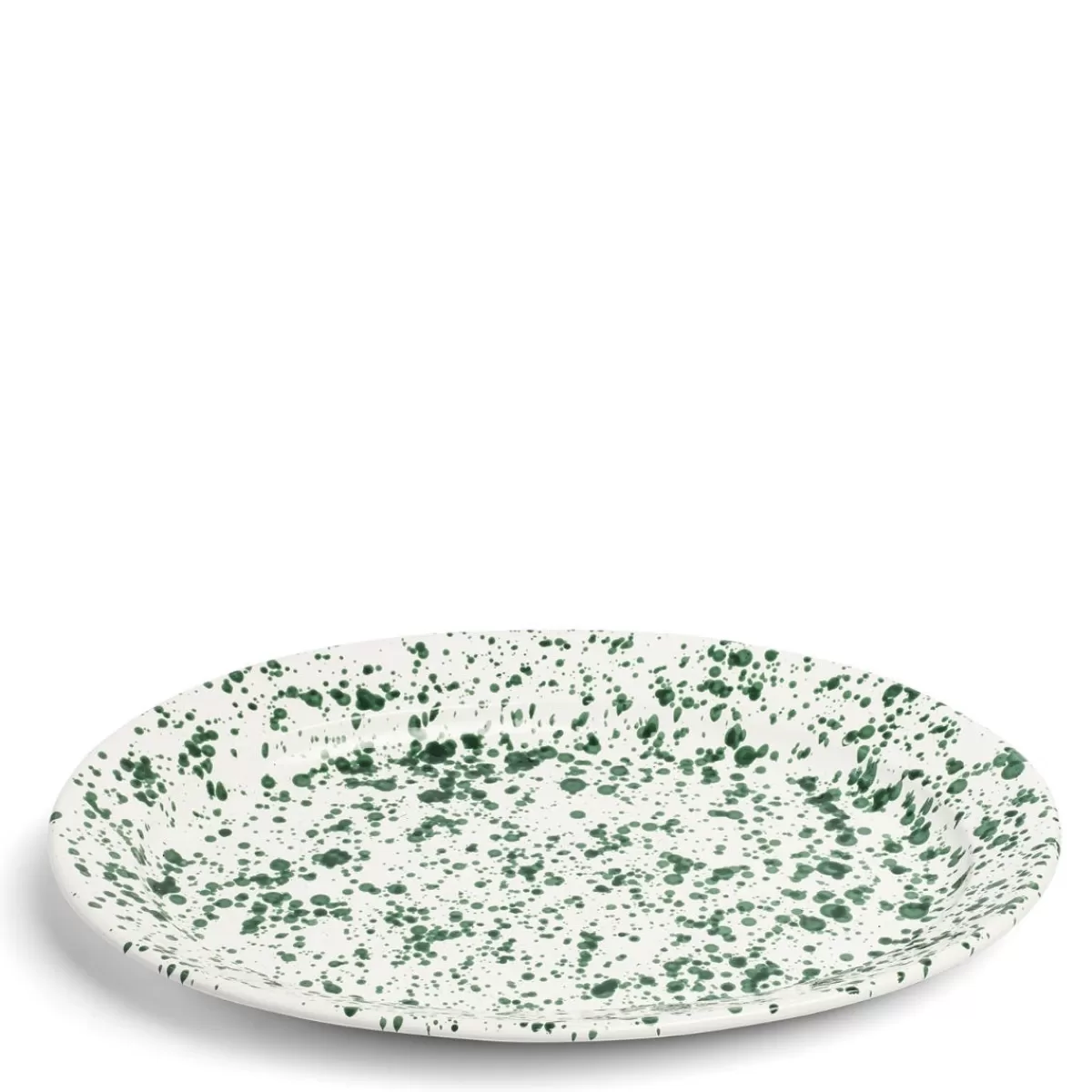 Jackson Oval Dish Green Ceramic>Daylesford Organic Store