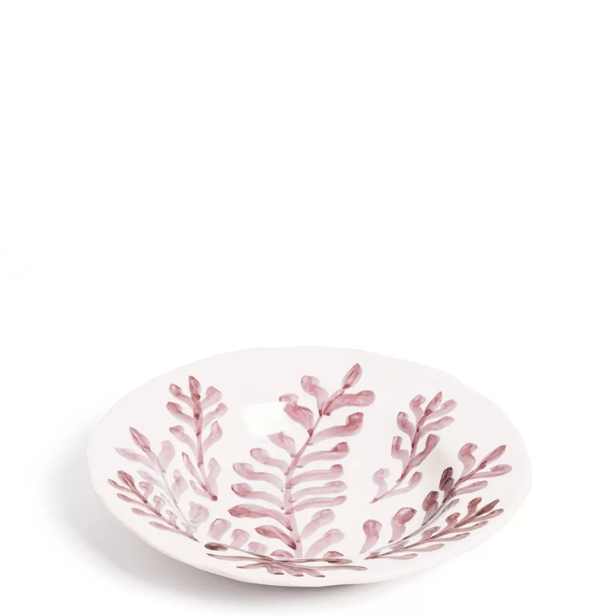 Leaf Shallow Bowl Pink>Daylesford Organic Best Sale