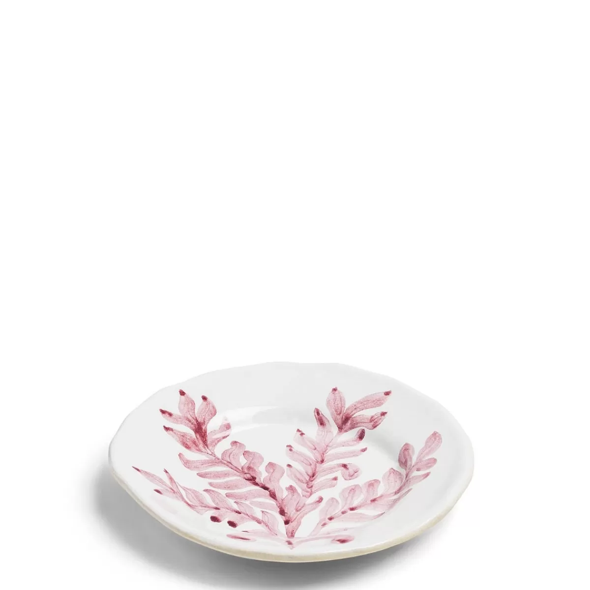 Leaf Side Plate Pink>Daylesford Organic Discount