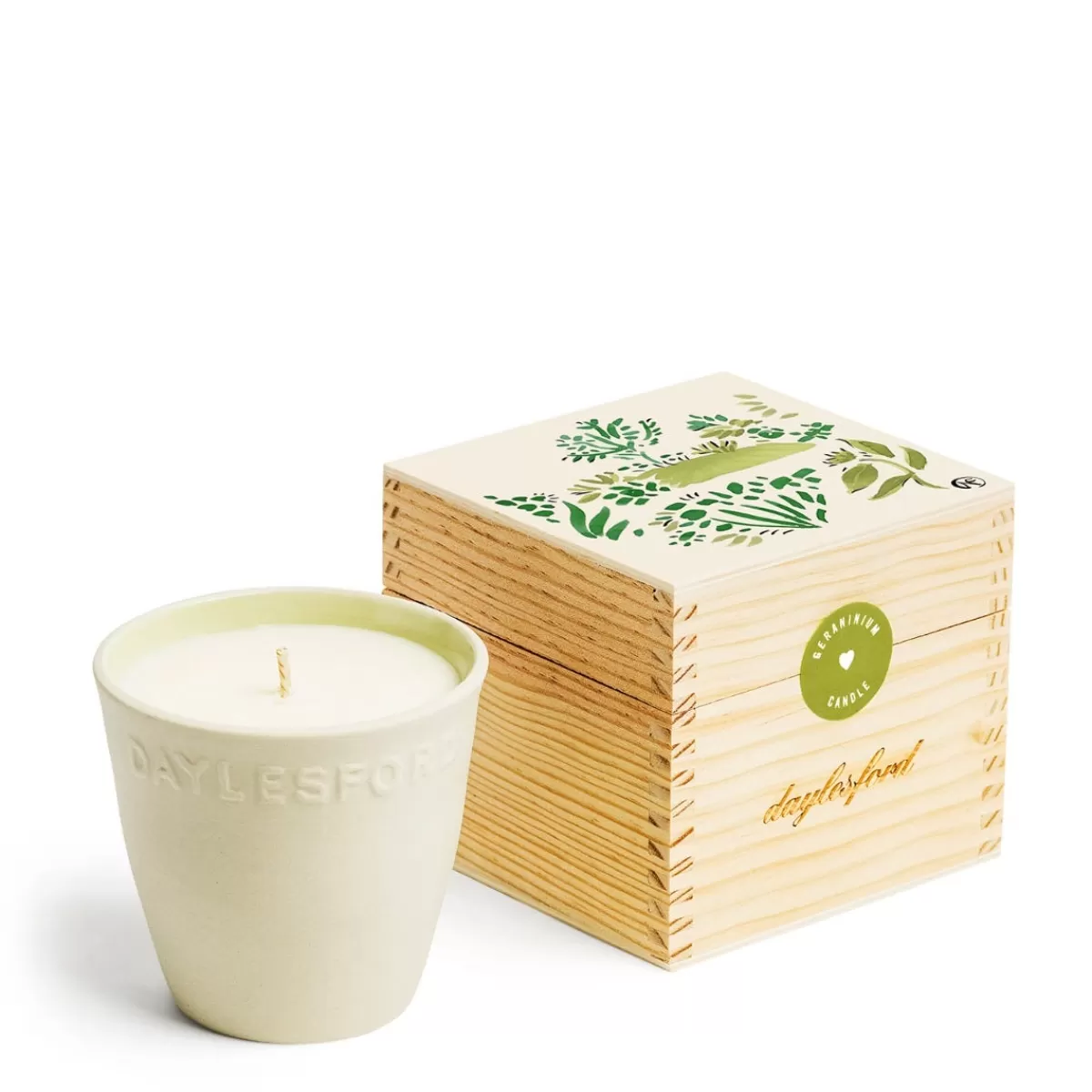 Limited Edition Geranium Botanic Candle>Daylesford Organic Cheap