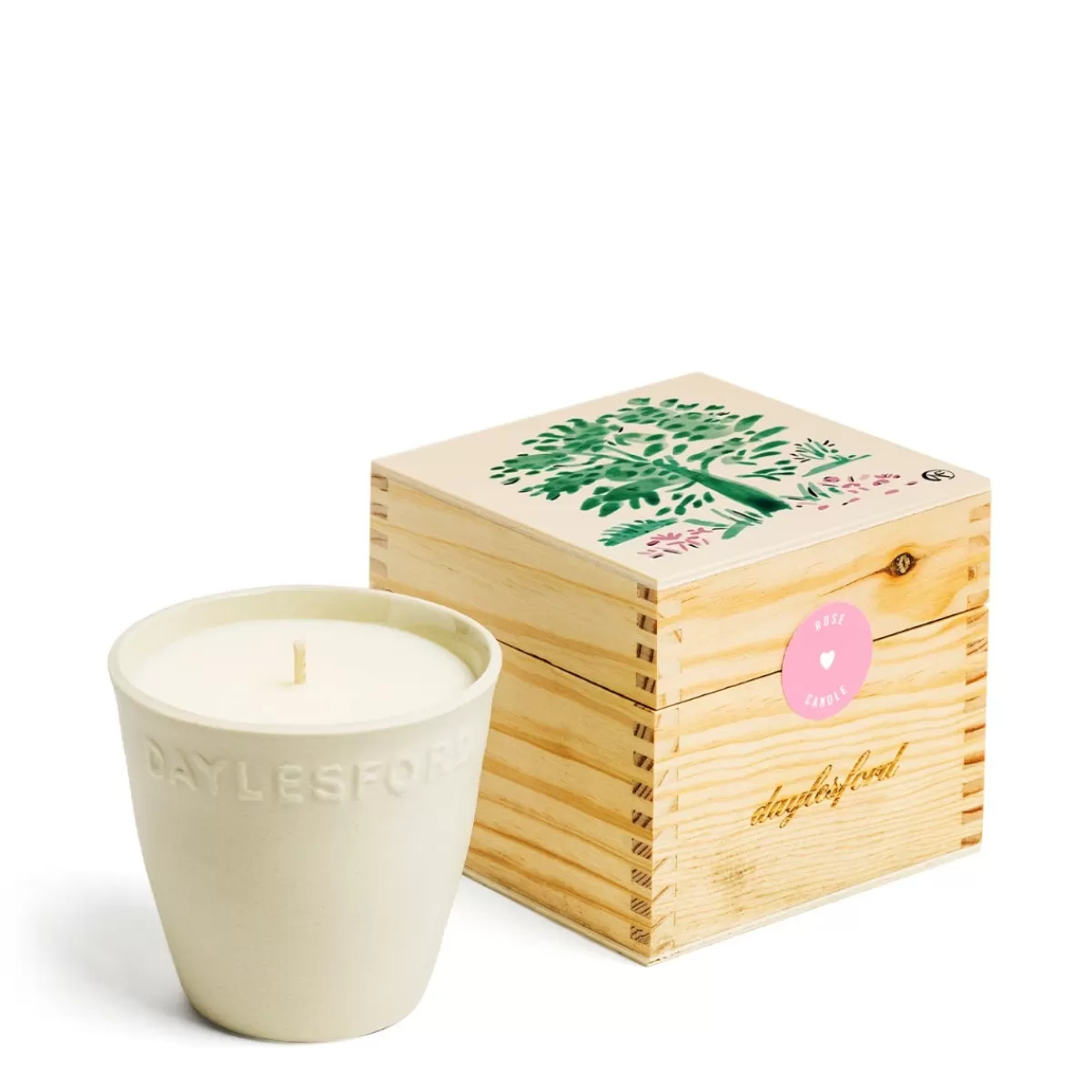 Limited Edition Rose Botanic Candle>Daylesford Organic Sale