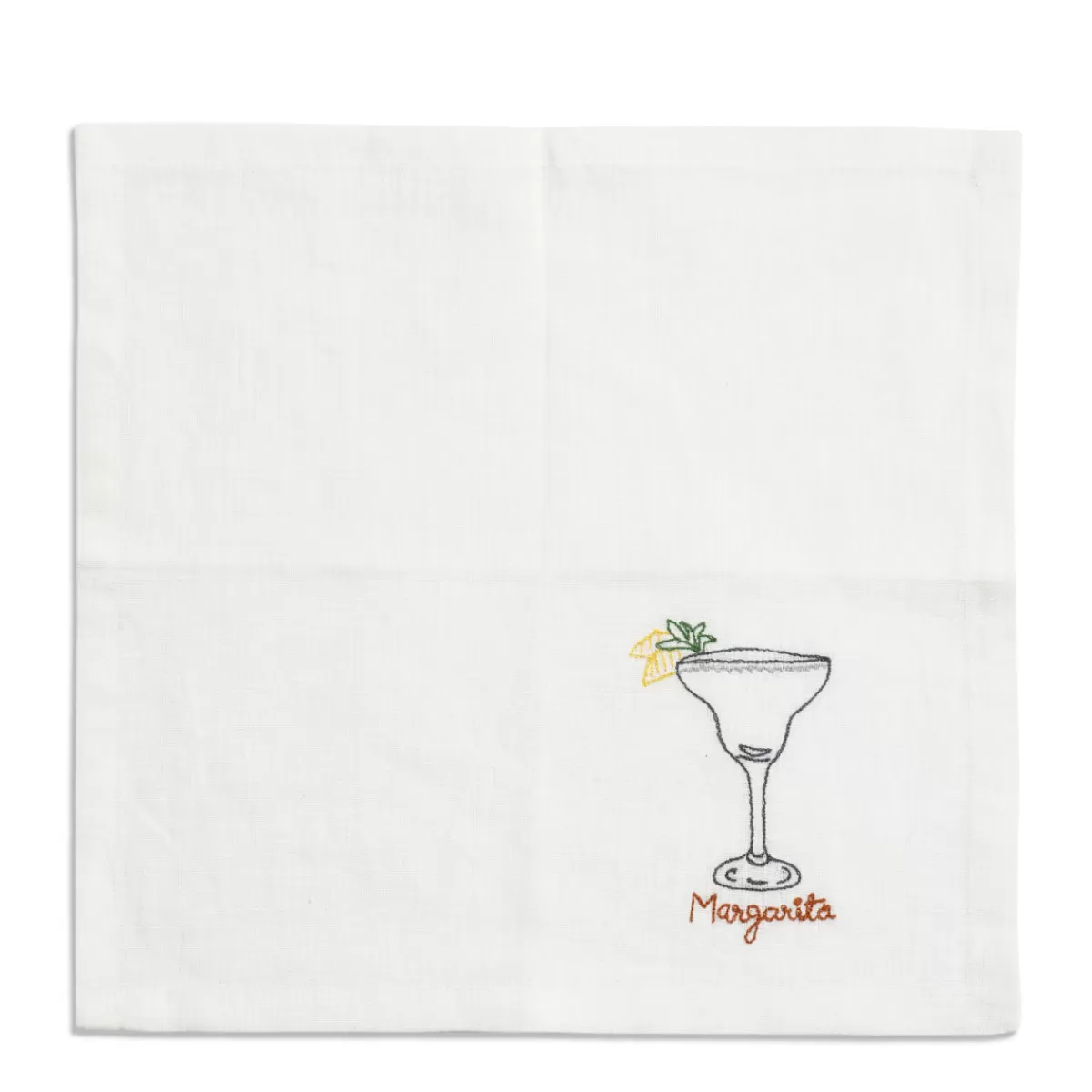 Margarita Cocktail Napkin>Daylesford Organic Clearance