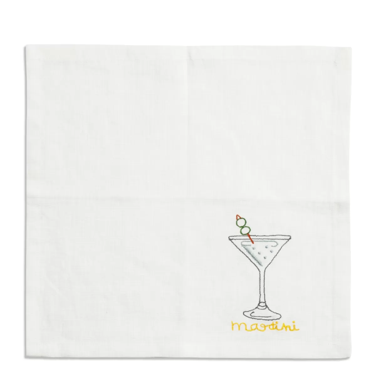 Martini Cocktail Napkin>Daylesford Organic Online