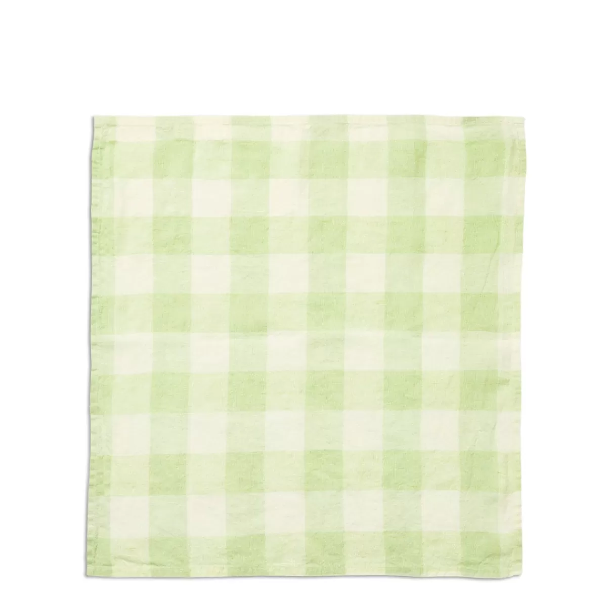 Mint & White Check Napkin>Daylesford Organic Shop