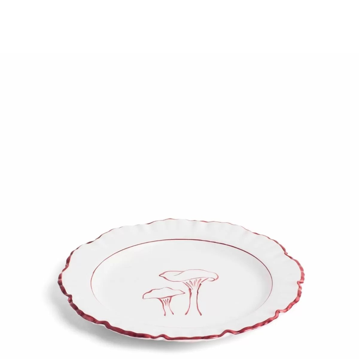 Mushroom Blewit Plate Claret>Daylesford Organic Cheap