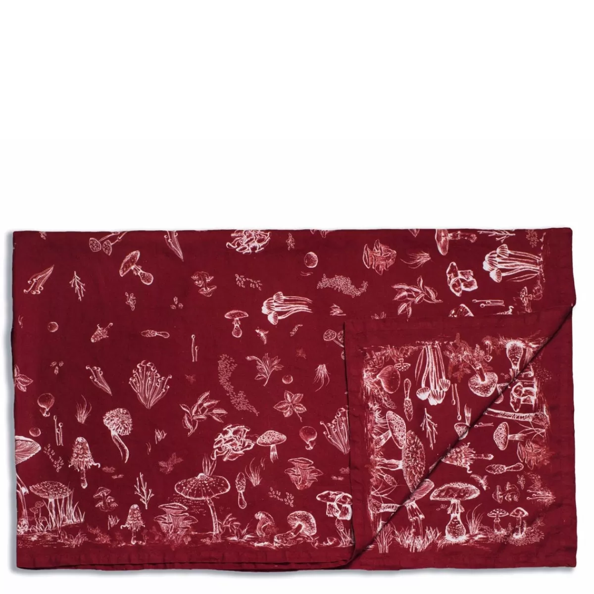 Mushroom Tablecloth Claret>Daylesford Organic Hot