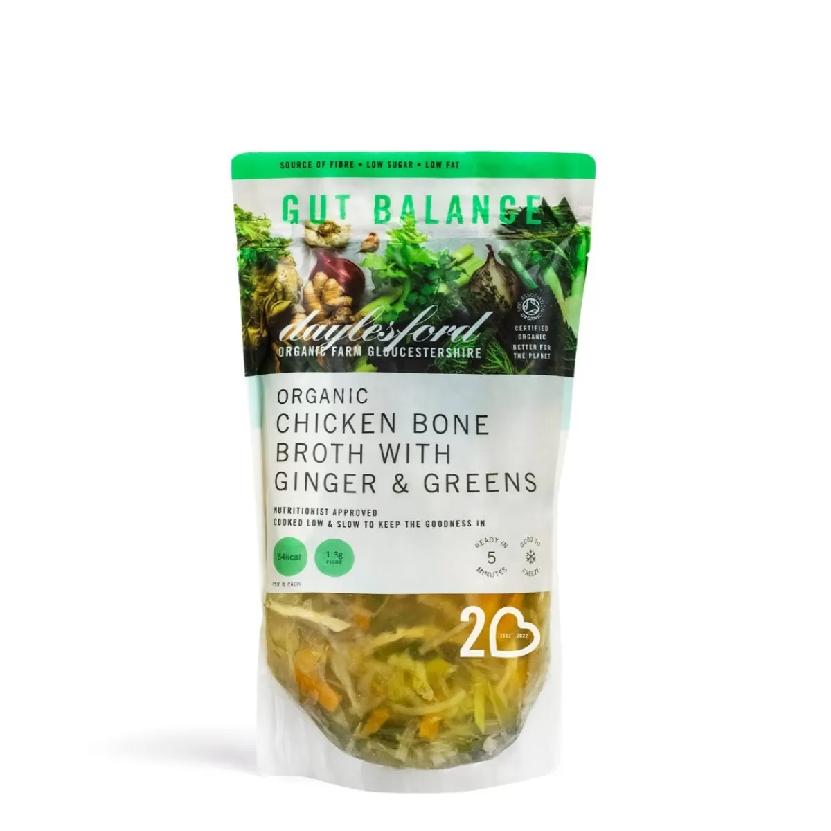 Organic Chicken Bone Broth with Ginger & Greens>Daylesford Organic Clearance