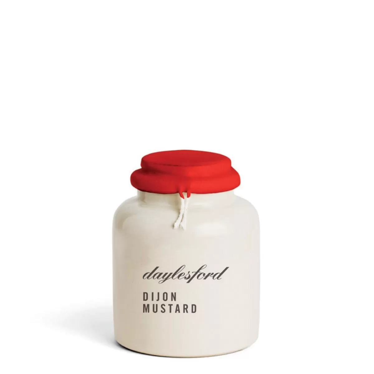 Organic Dijon Mustard in Ceramic Pot>Daylesford Organic Online