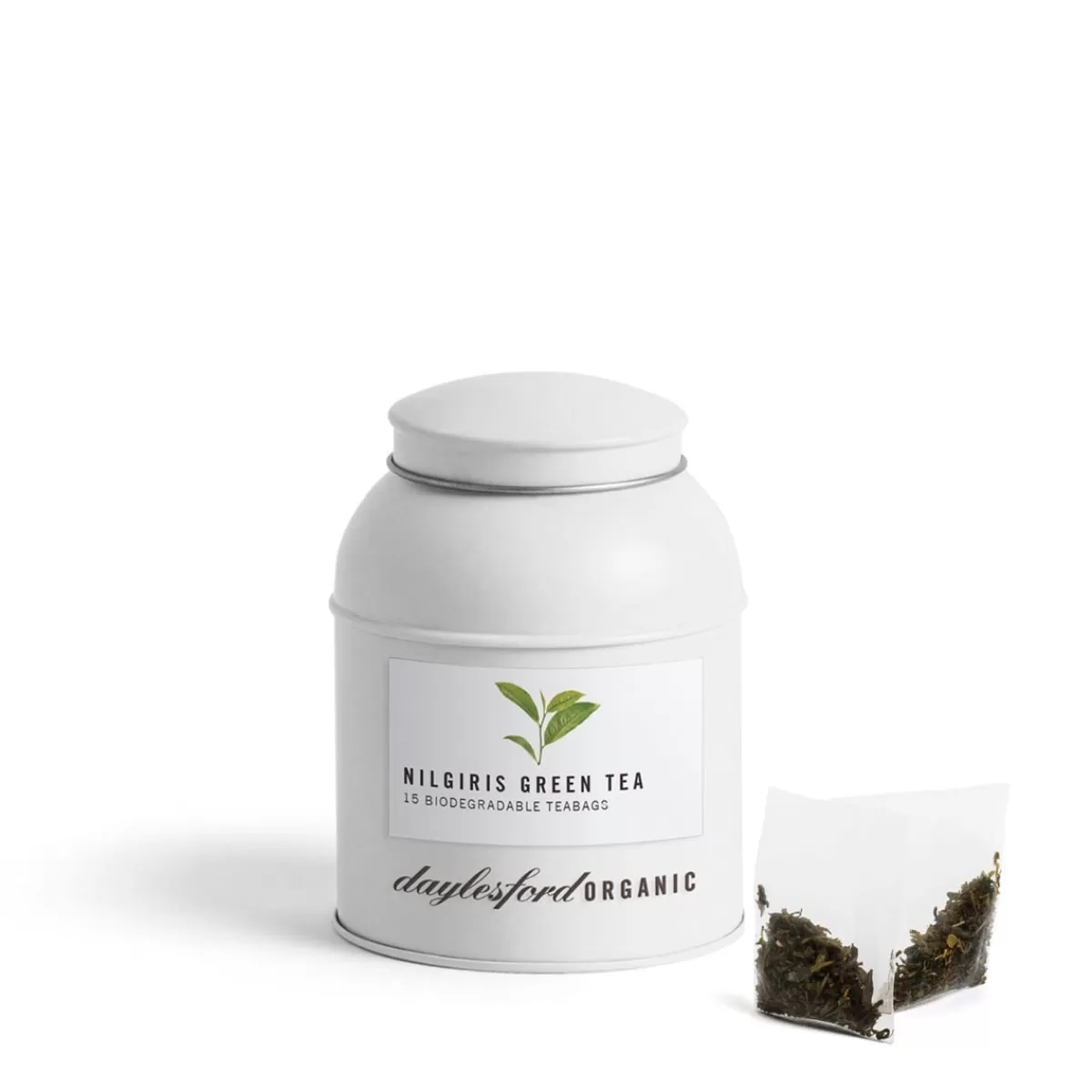 Organic Nilgiris Green Tea Bags In Caddy>Daylesford Organic Cheap