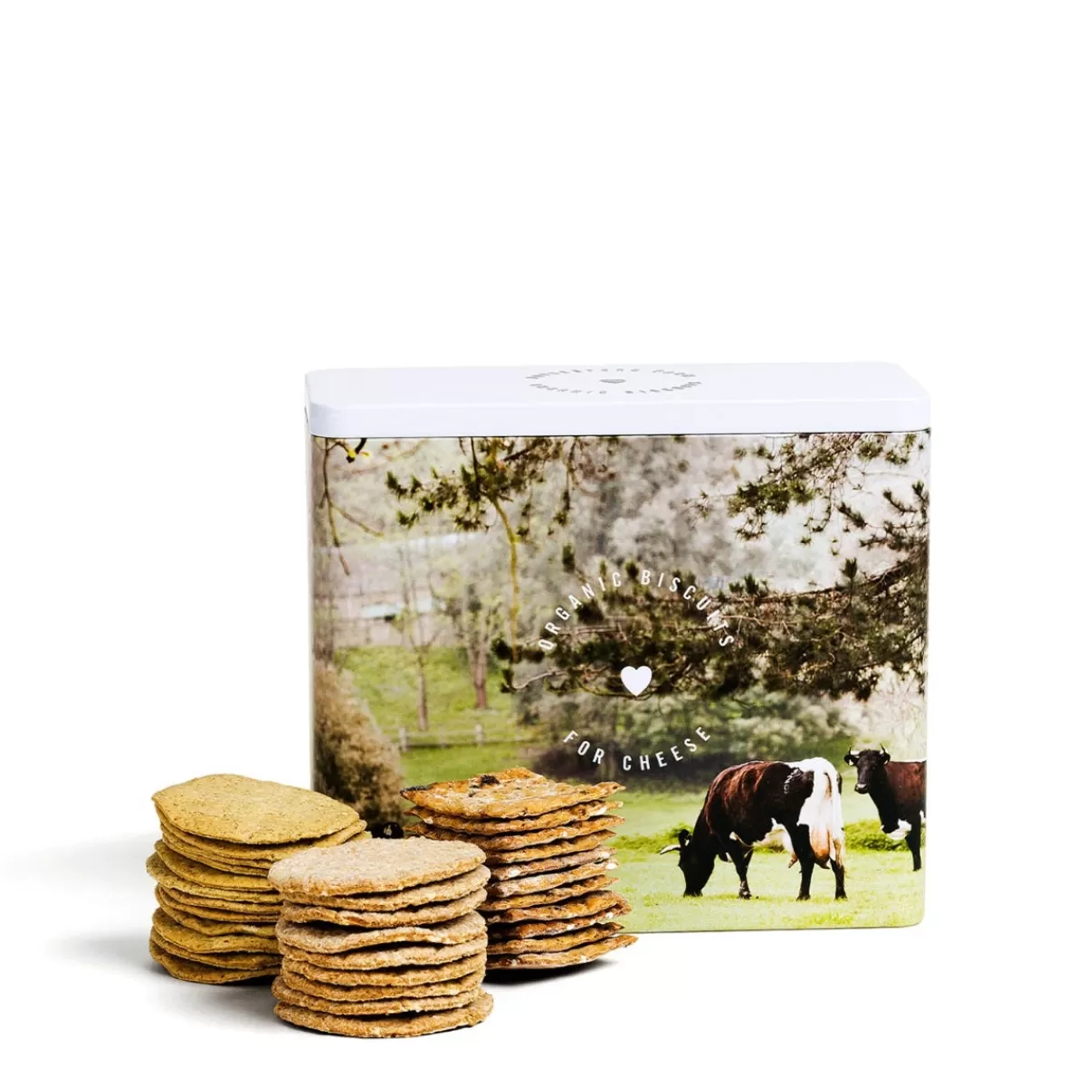 Organic Savoury Biscuit Selection Tin>Daylesford Organic Clearance