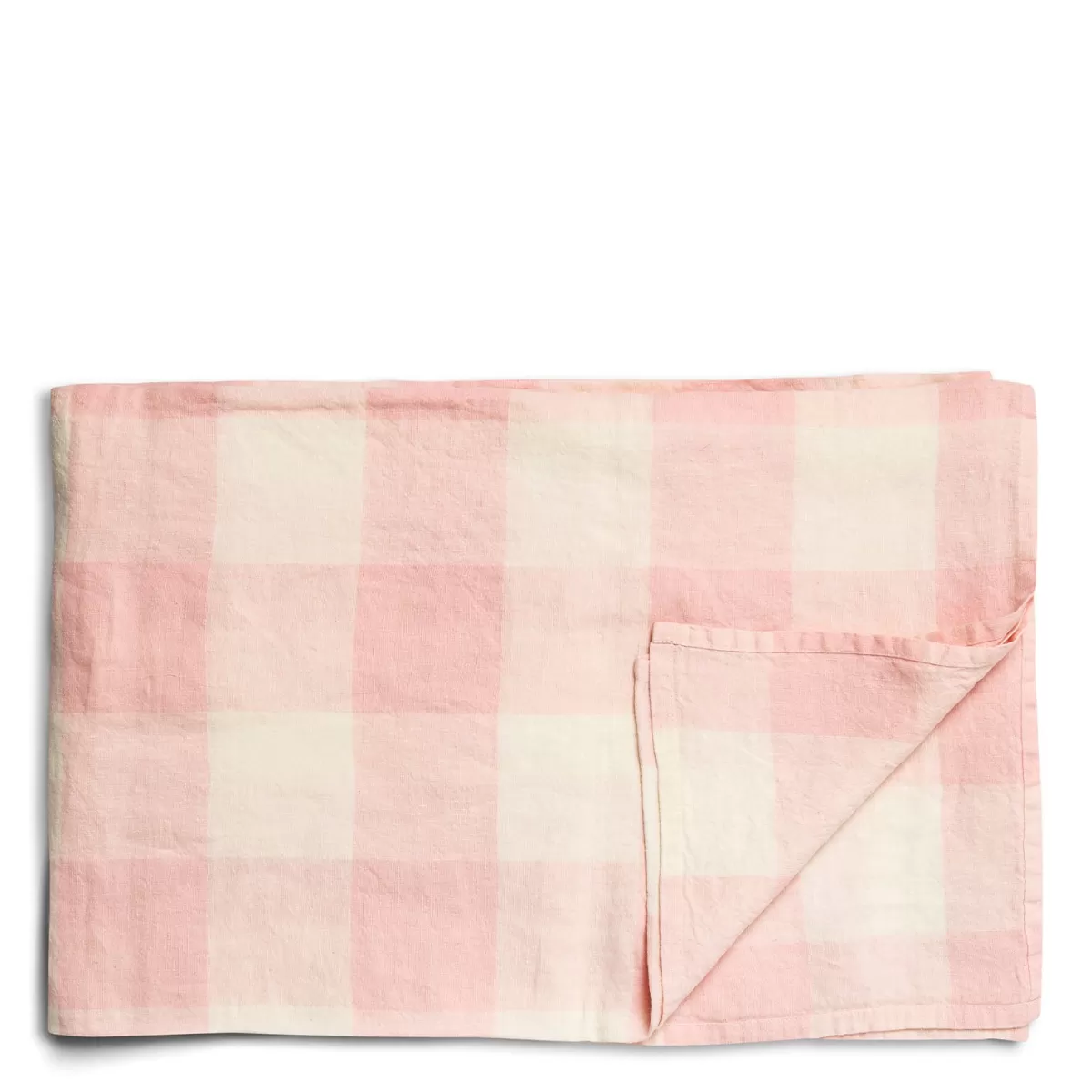 Pink & White Check Tablecloth>Daylesford Organic Hot