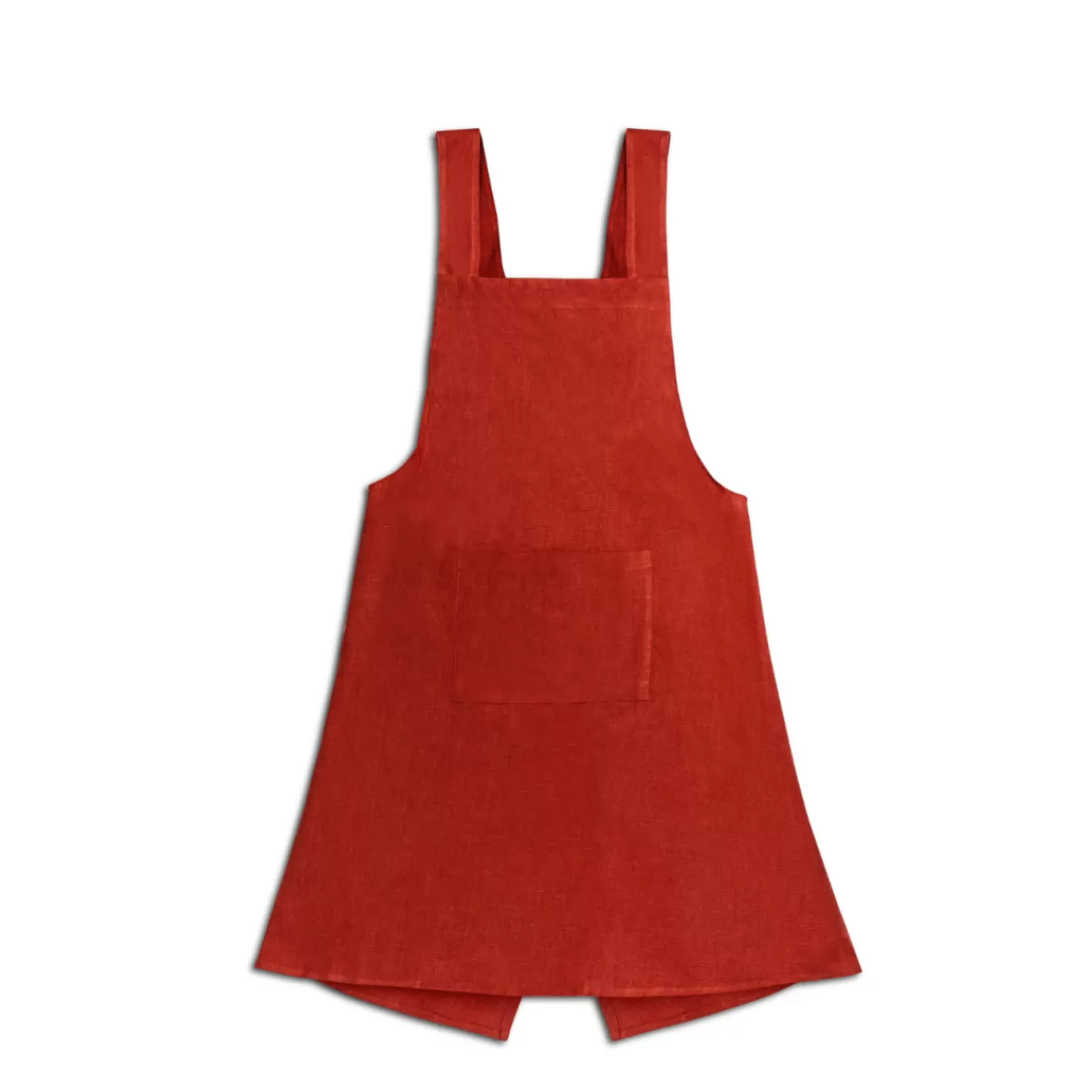 Portobello Crossback Apron Red>Daylesford Organic Cheap