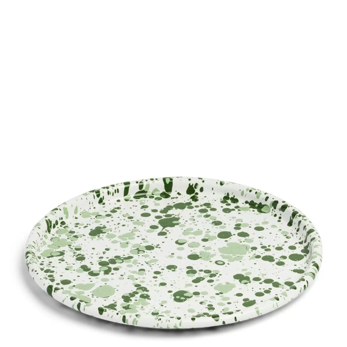 Splatter Tray Green Enamel>Daylesford Organic Shop