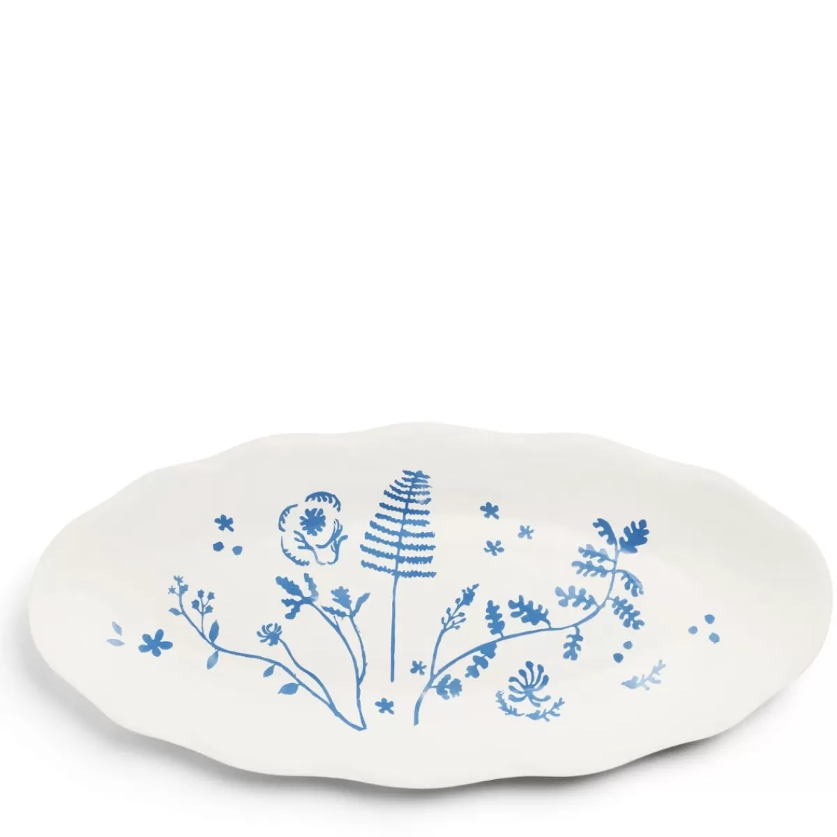 Wildflower Oval Serving Platter Large>Daylesford Organic New